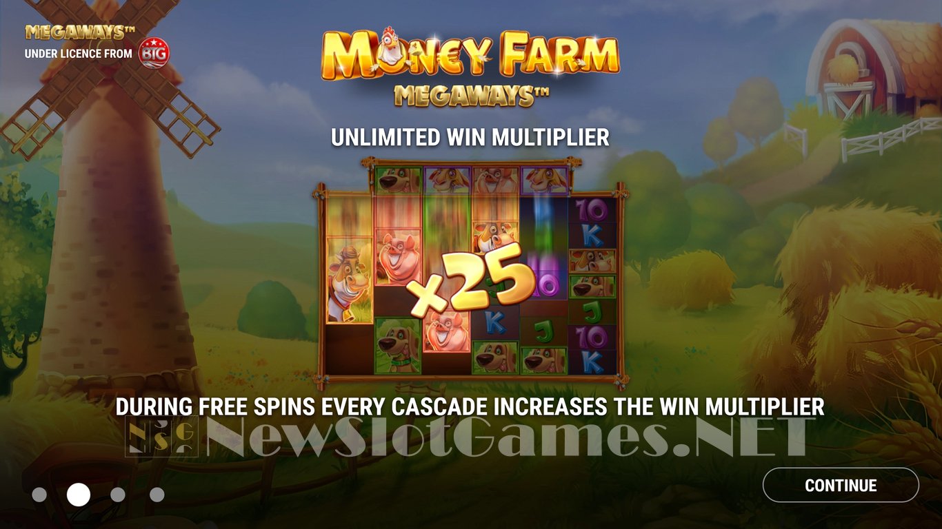 Money Farm Megaways Slot (GameArt) Review 2024 & Demo Game