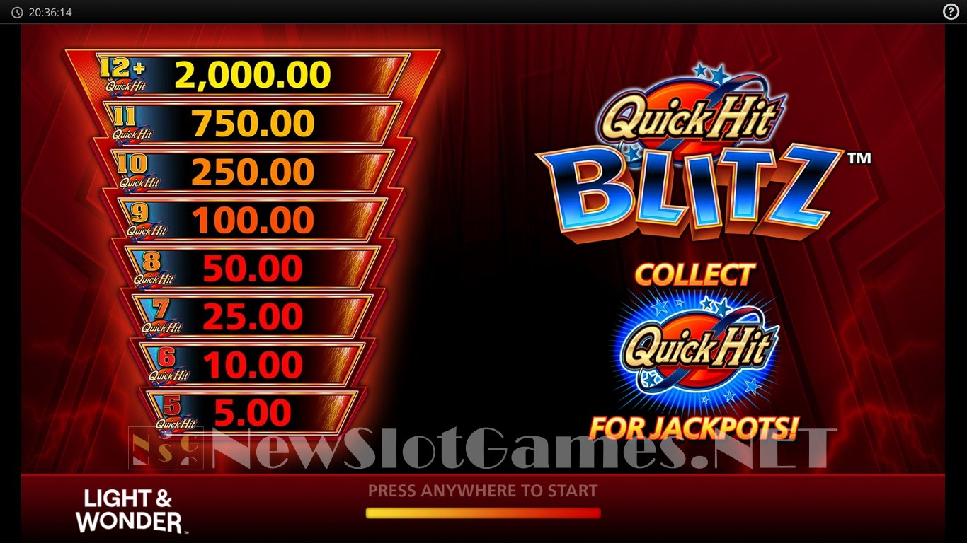 quick hits blitz slot machine