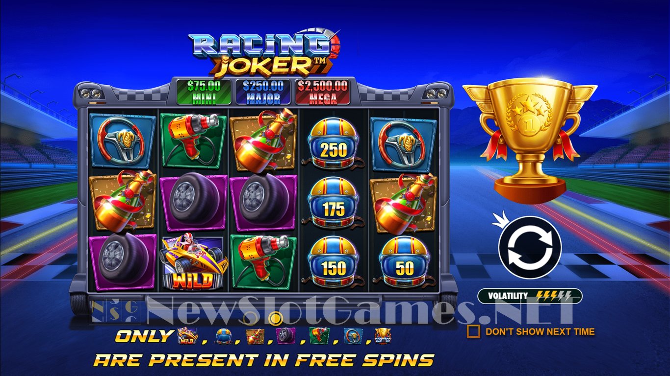 Racing Joker Slot (Pragmatic Play) Review 2024 & Demo Game