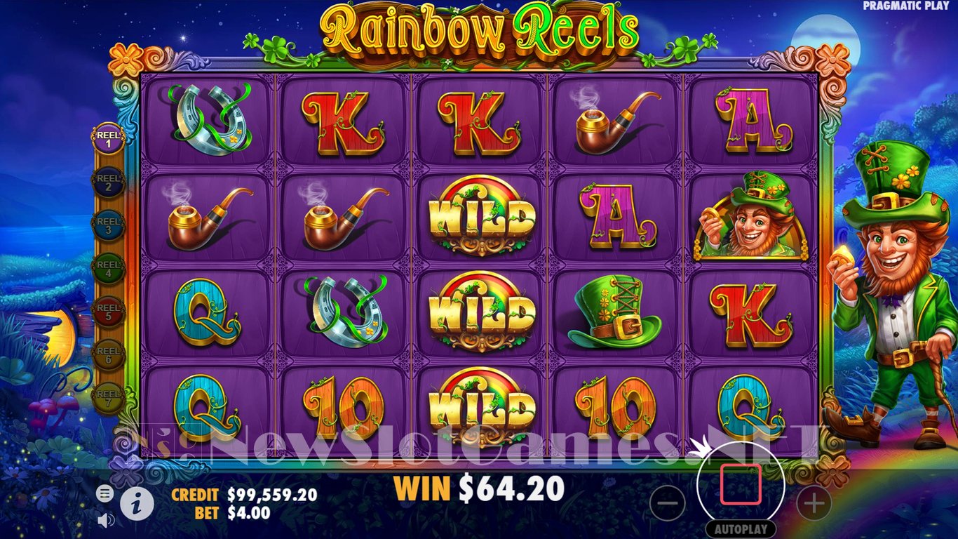 Rainbow Reels Slot (Pragmatic Play) Review 2024 & Demo Game