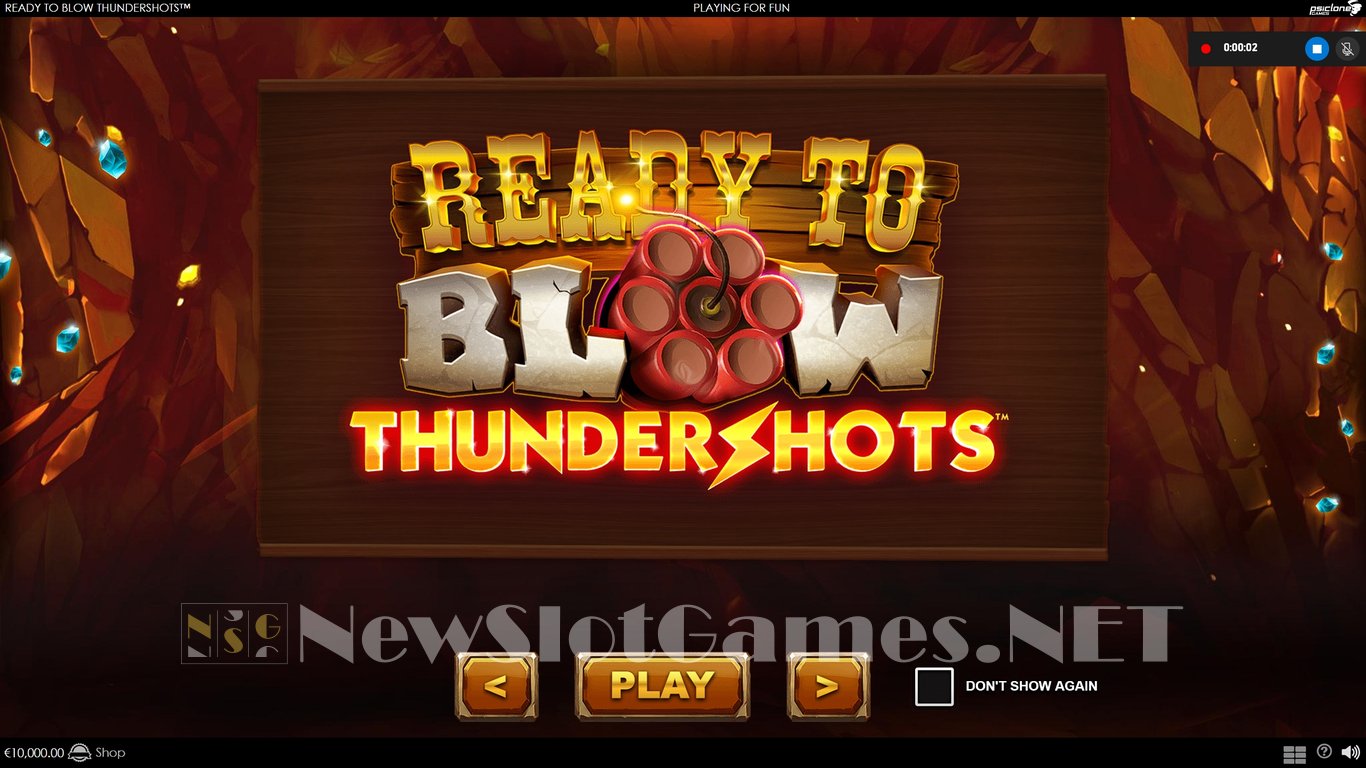 Ready to Blow: Thundershots slot