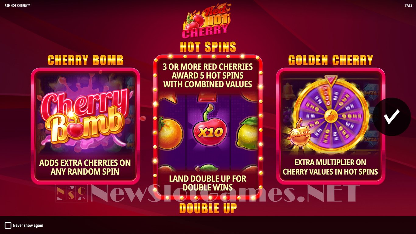 Red Hot Cherry Slot (iSoftBet) Review 2024 & Demo Game