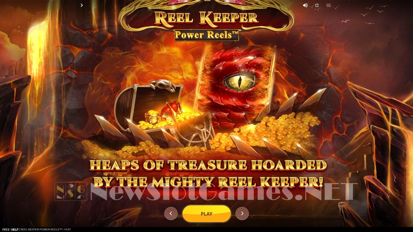 reel keeper slot