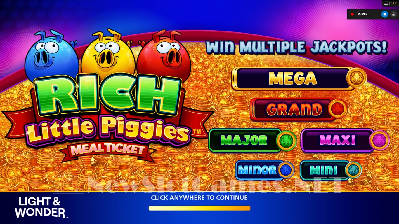 Rich Little Piggies