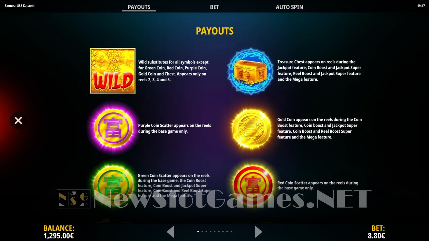 Samurai 888 Katsumi Slot Review & Demo by iSoftBet - Play Free Online