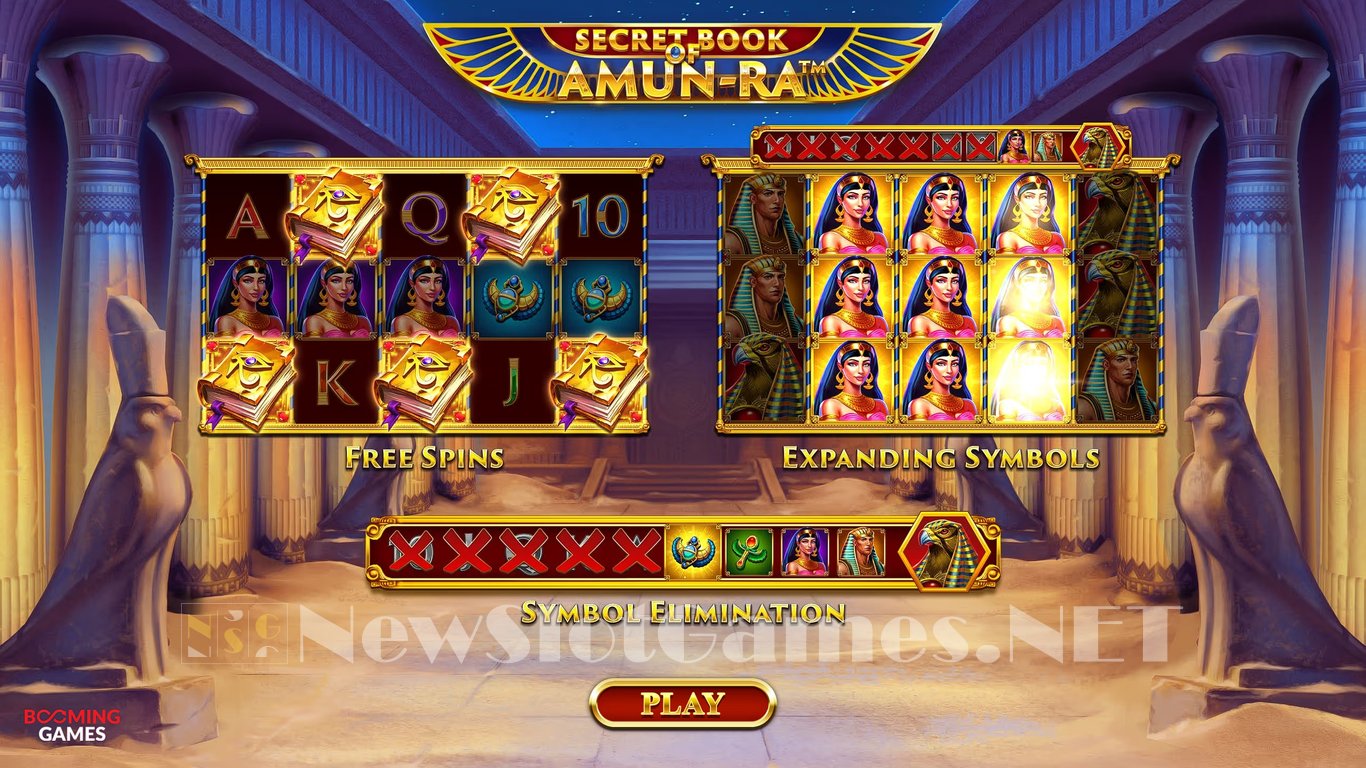 Secret Book of Amun Ra Slot (Booming Games) Review 2024 & Demo Game