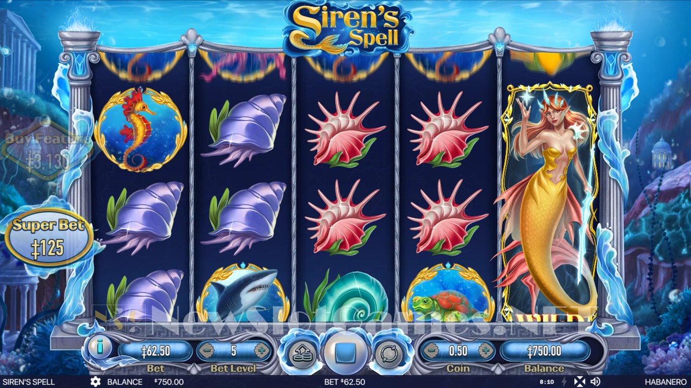 Sirens Spell Slot (Habanero) Review 2024 & Demo Game