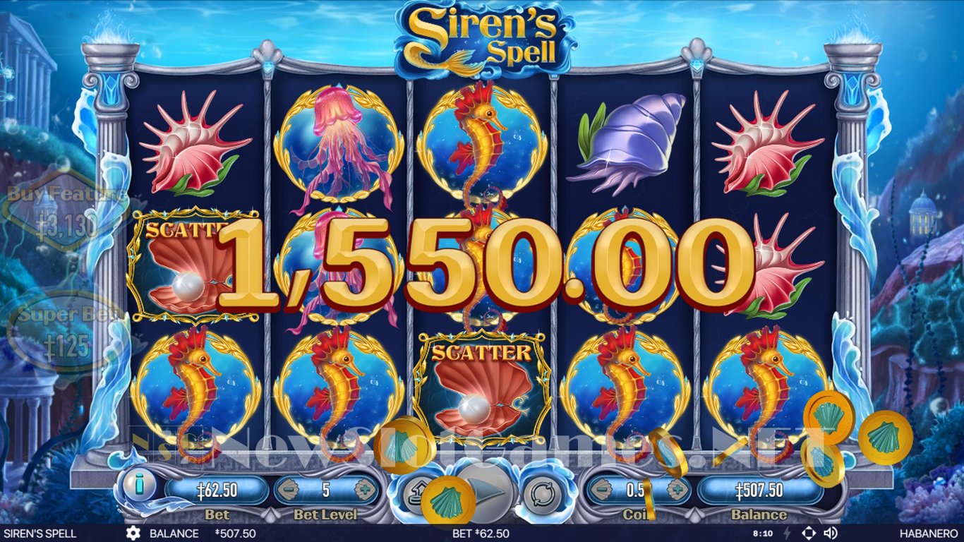 Sirens Spell Slot (Habanero) Review 2024 & Demo Game