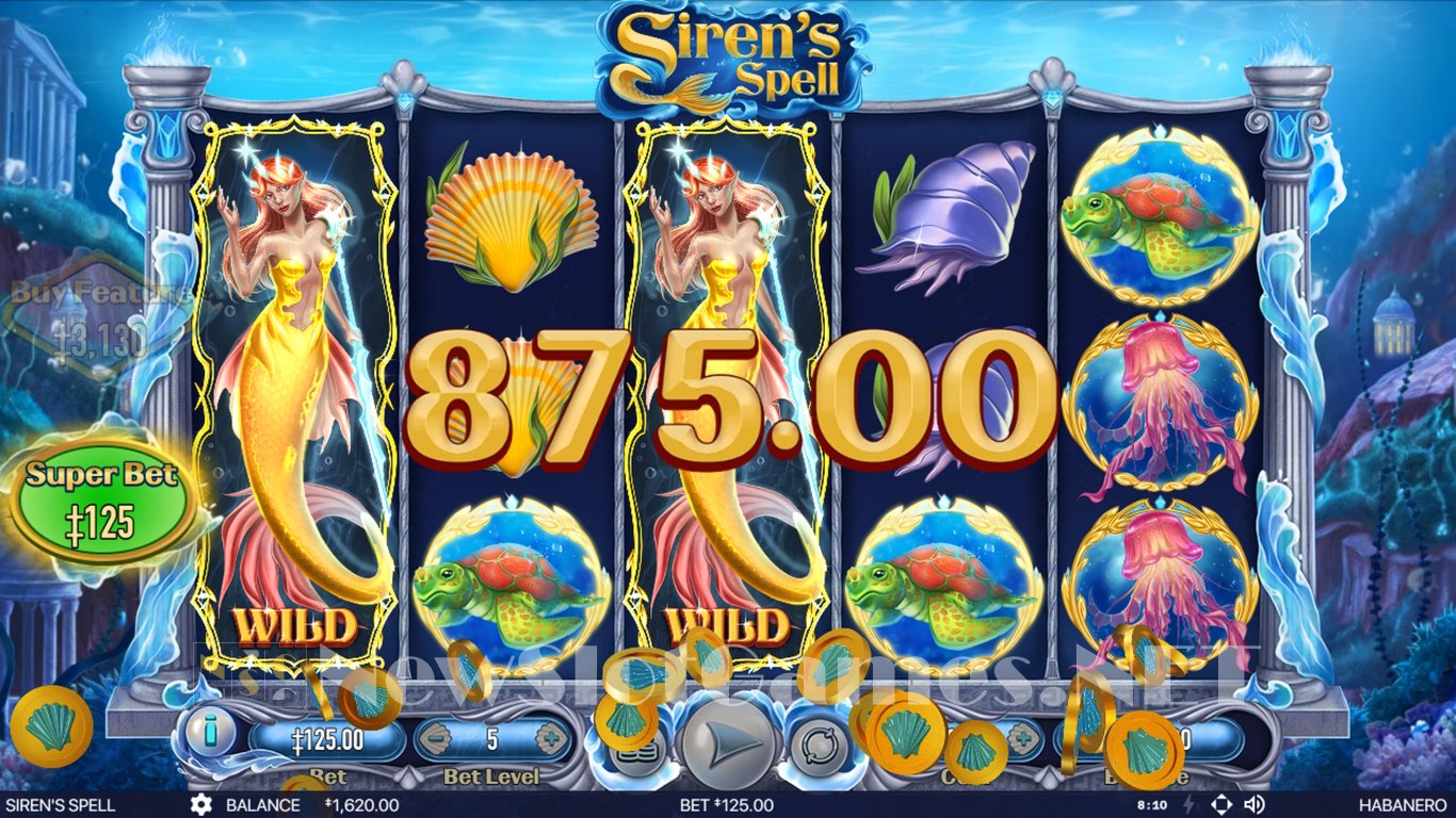 Sirens Spell Slot (Habanero) Review 2024 & Demo Game