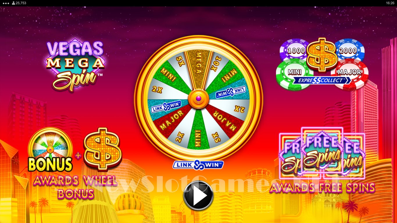 mega slots free spins