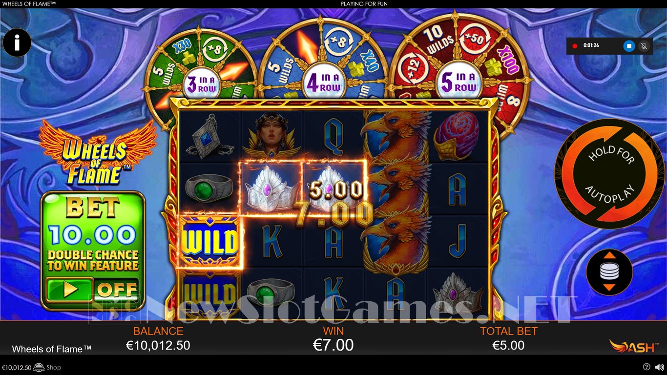 Wheels of Flame Slot (Playtech) Review 2024 & Demo Game