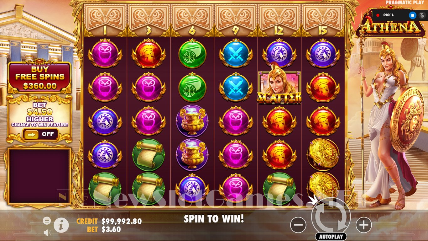 Wisdom of Athena Slot (Pragmatic Play) Review 2024 & Demo Game