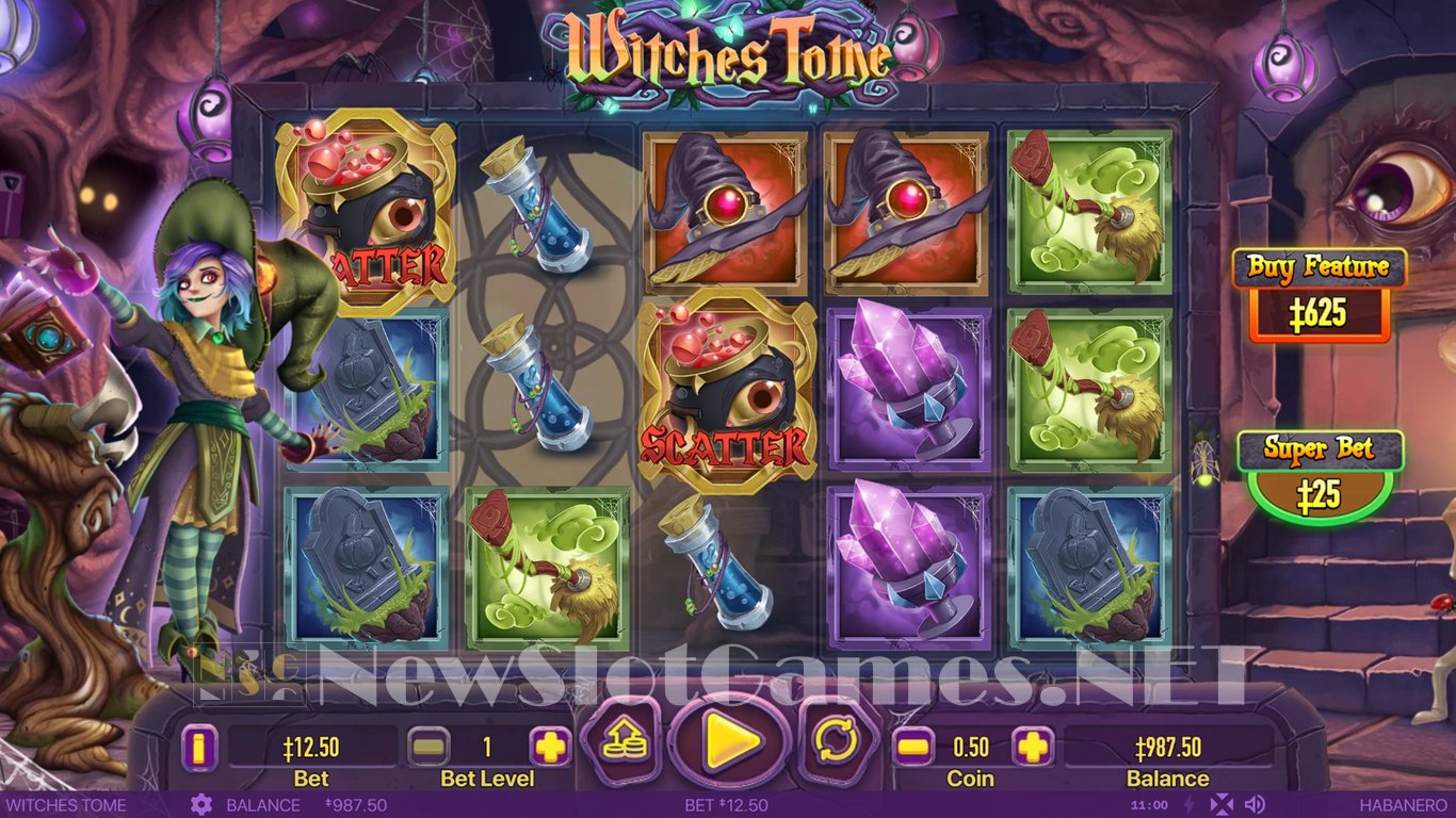 Slot Witches Charm – O Jogo das Bruxas