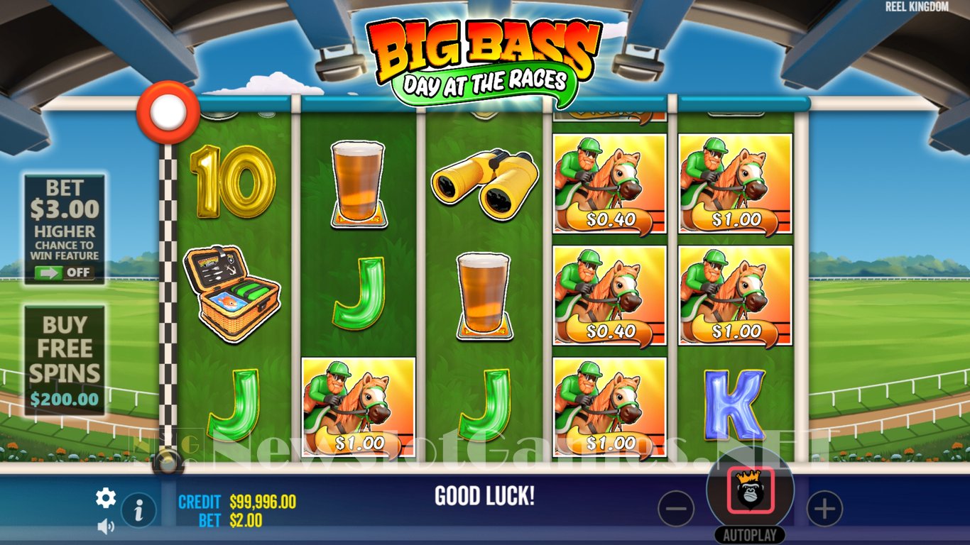 Big Bass Day at Races Slot (Pragmatic Play) Review 2024 & Demo Game