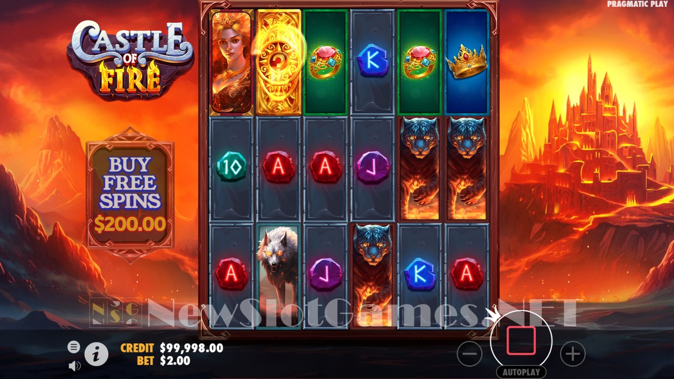 Castle of Fire Slot (Pragmatic Play) Review 2024 & Demo Game