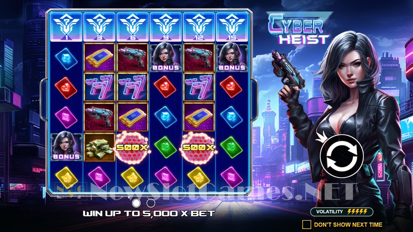 Cyber Heist Slot Pragmatic Play Review 2024 Demo Game   Cyber Heist 1 