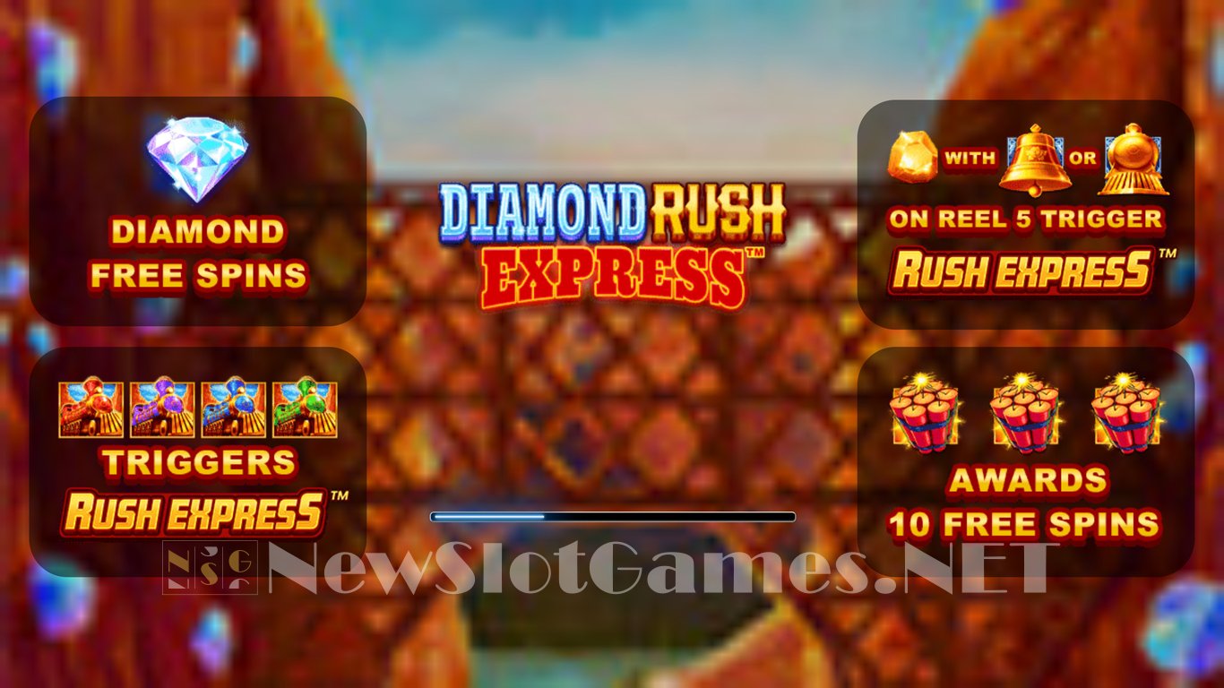 Diamond Rush Express Slot (Games Global) Review 2024 & Demo Game