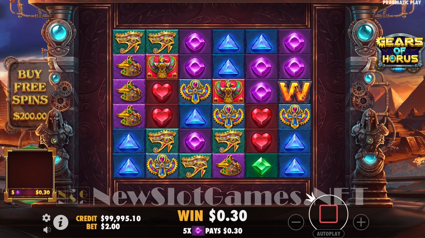 Gears of Horus Slot (Pragmatic Play) Review 2024 & Demo Game