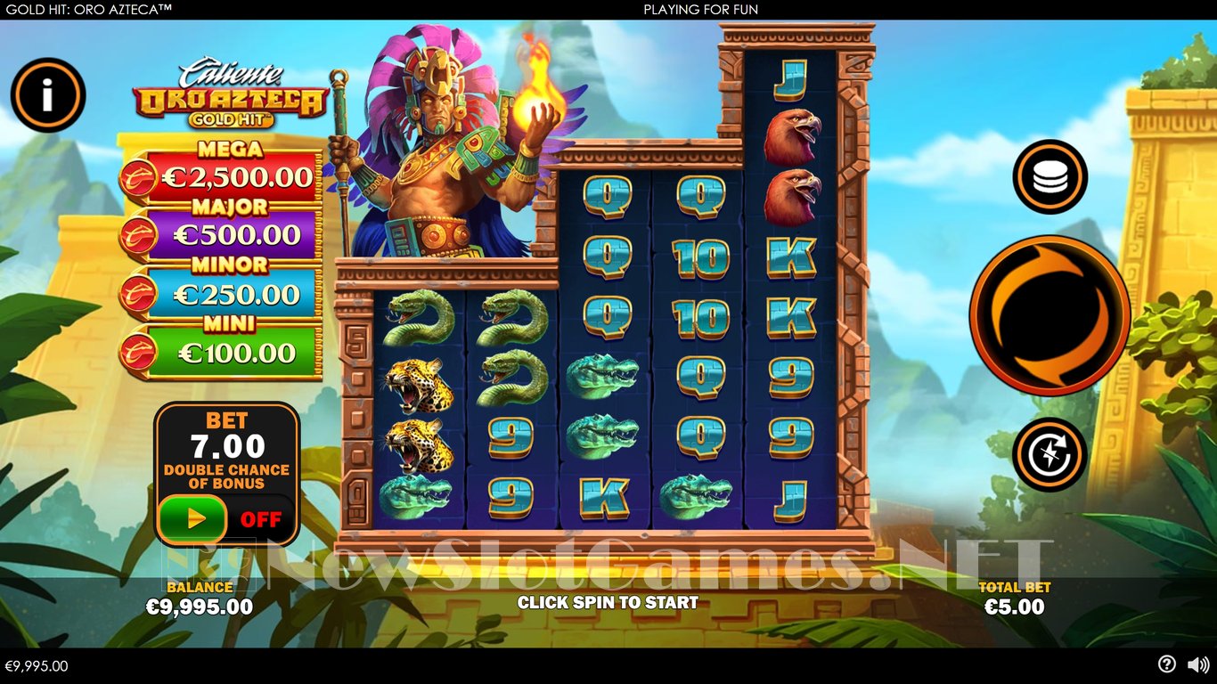 Gold Hit Oro Azteca Slot (Playtech) Review 2024 & Demo Game