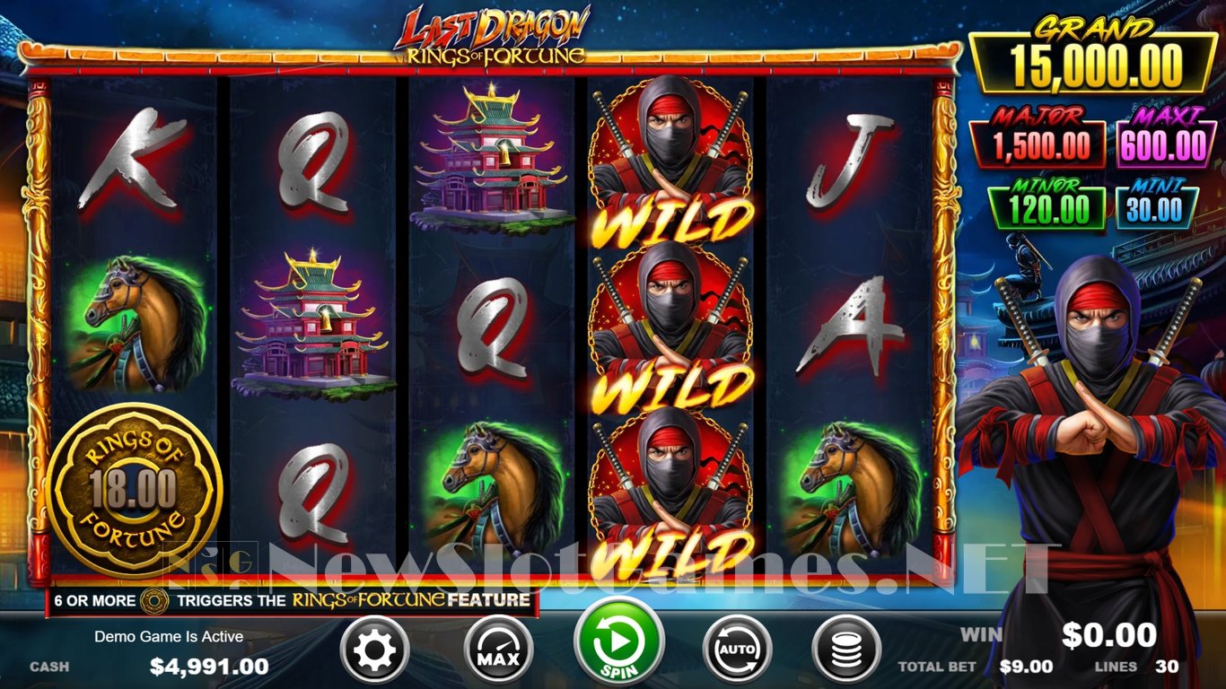 Dragon Waves - Rings of Fortune slot