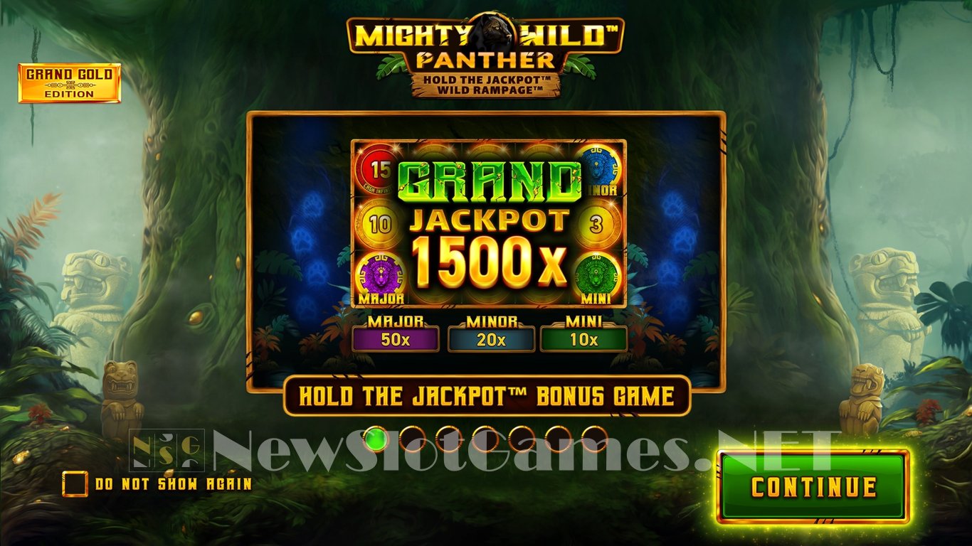 Mighty Wild Panther Grand Gold Edition Slot (Wazdan) Review 2024 & Demo Game