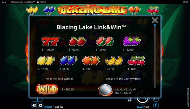 Blazing Lake Link & Win slot