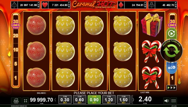 Caramel Hot Christmas Edition slot