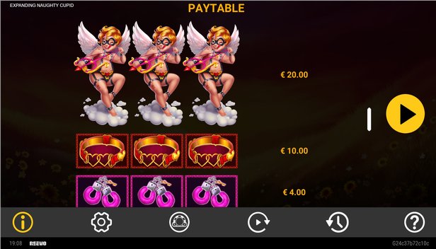 Expanding Naughty Cupid slot