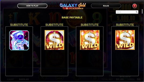 Galaxy Gold CashStacks Gold