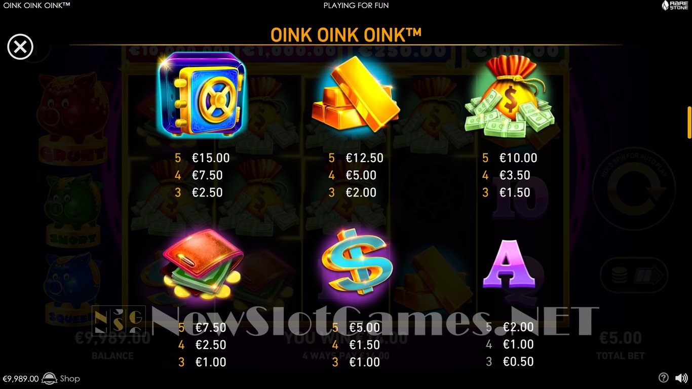 Oink Oink Oink Slot Playtech Review 2024 Demo Game   Oink Oink Oink 5 