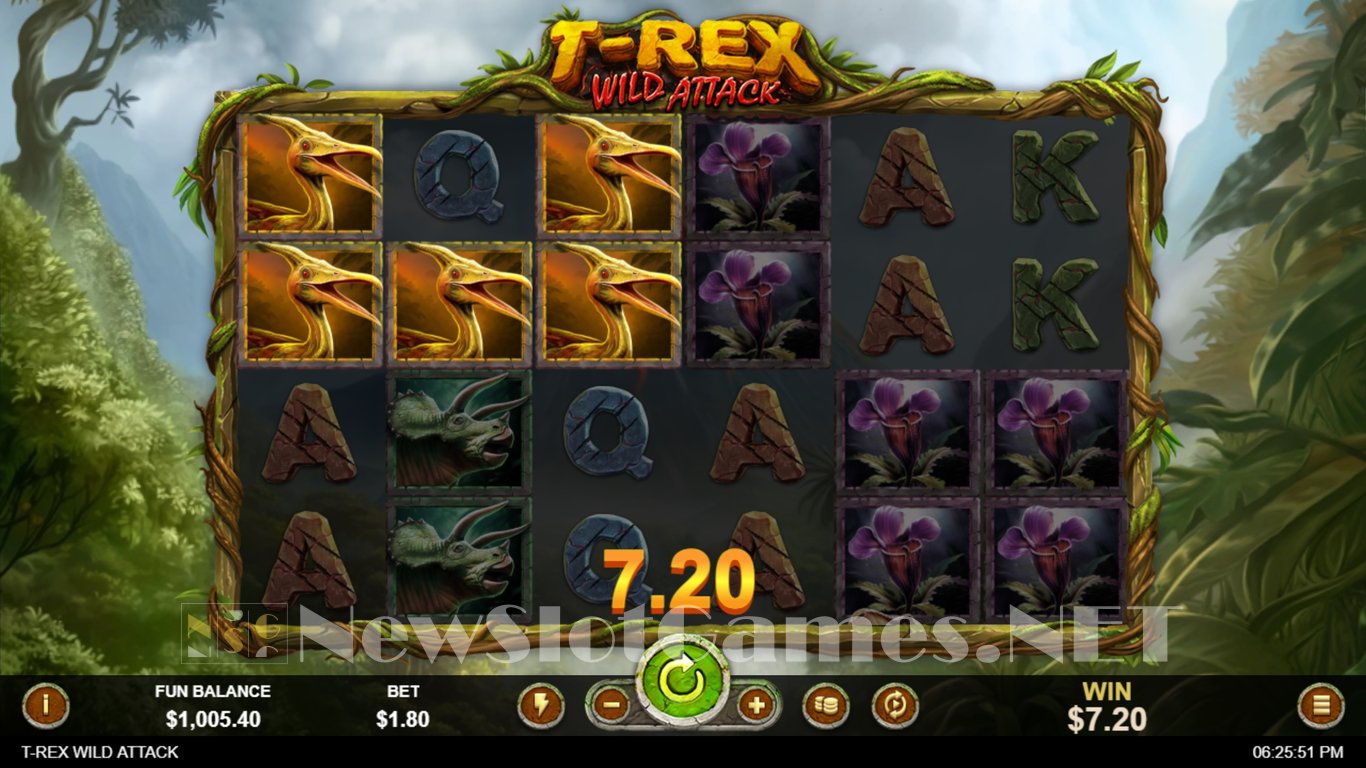 T-Rex Wild Attack slot