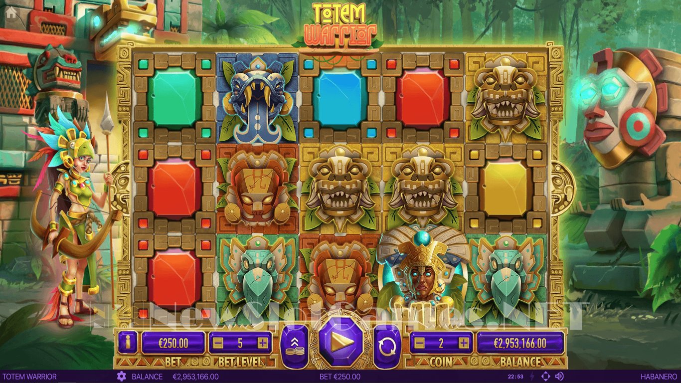 Totem Warrior Slot (Habanero) Review 2024 & Demo Game